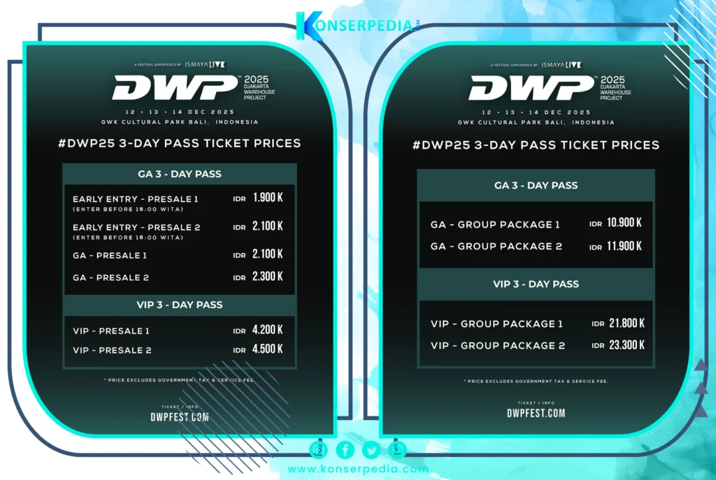 Harga Tiket DWP 2025 Resmi Dirilis: Cek Detail Lengkapnya!