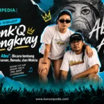 Nonk'Q Nongkray dan Chagii Ameli dalam rilisan lagu Abu Abu
